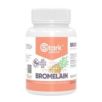 Bromelain 300mg - 60 caps 2023-10-3097 фото
