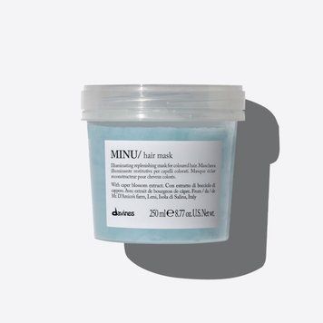 Відновлююча маска для фарбованого волосся 250 мл Davines Essential Haircare New Minu Hair Mask 8004608276753 фото