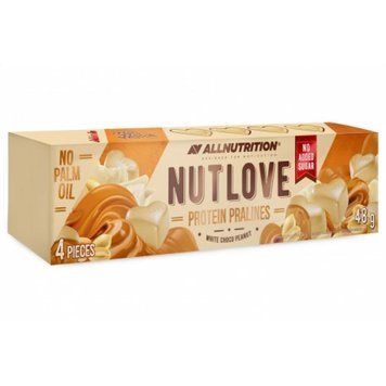 Nut Love 4Pieces - 48g White Choco Peanut (Поштучно) 100-38-7451523-20 фото
