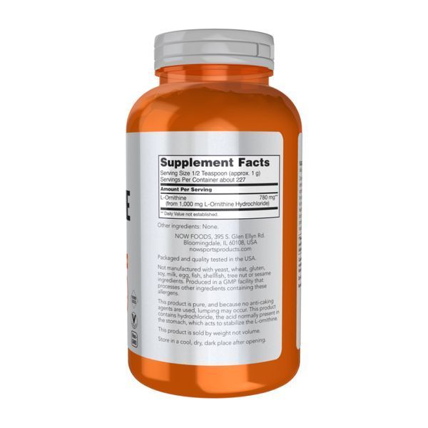 L-Ornithine Powder - 227g 2023-10-4529 фото