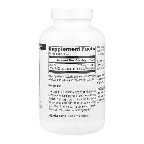 Calcium 200mg - 250 tabs 2023-10-5285 фото