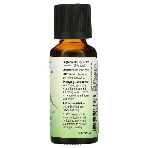 Organic Tea Tree Oil - 30ml (1 oz) 2022-10-0715 фото