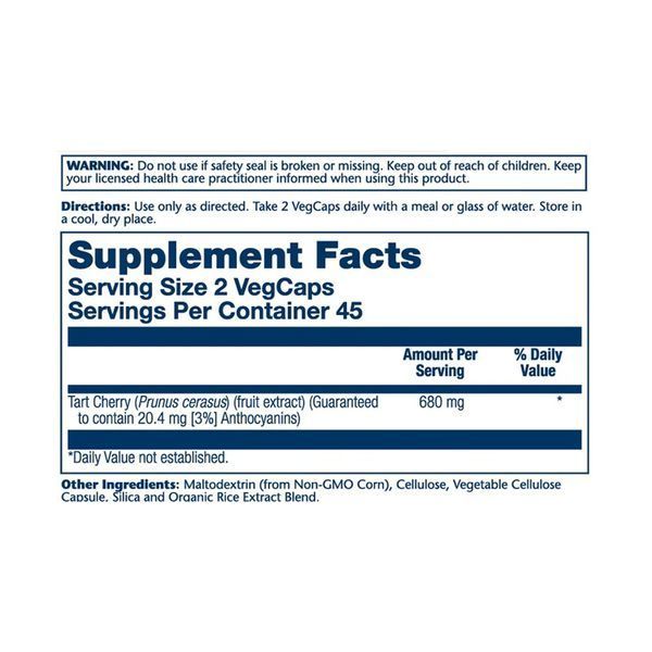 Tart Cherry & Celery Seed 620mg - 60 caps 2023-10-5693 фото
