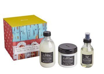 Подарунковий набір Davines Oi Box ( шампунь 280 мл + кондиціонер 250 мл + олійка 135 мл) 8004608281634 фото