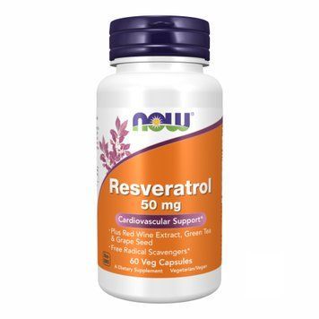 Resveratrol 50 mg - 60 vcaps 2022-10-0105 фото