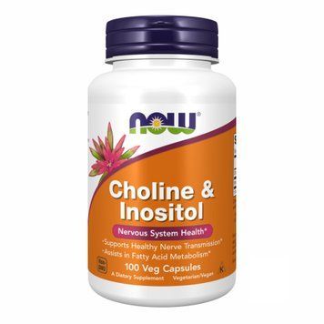 Choline & Inositol 250/250mg - 100 vcaps 2022-10-0004 фото