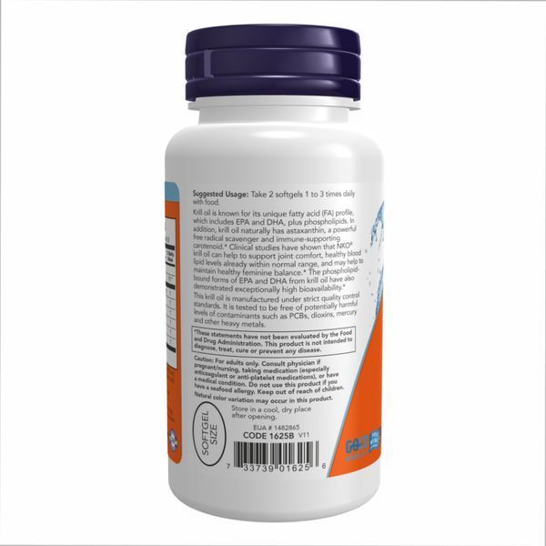 Krill Oil 500 mg - 60 sgels 2022-10-0674 фото