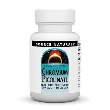 Chromium Picolinate 200 mcg Yeast Free - 60 tabs 2023-10-5117 фото