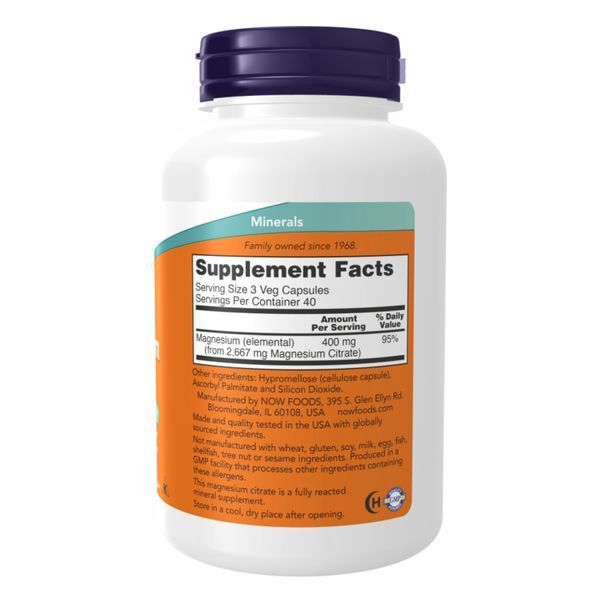 Magnesium Citrate - 240 vcaps 2022-10-1340 фото