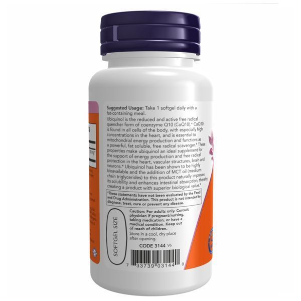 Ubiquinol 200mg - 60 sgels 2022-10-1388 фото