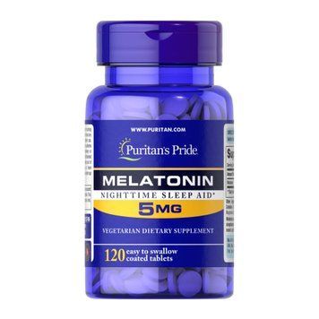 Melatonin 5mg - 120 tabs 2023-10-2178 фото