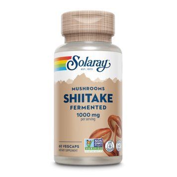 Fermented Shiitake Mushroom 1000mg - 60 vcaps (До 11.25) 2023-10-5416 фото