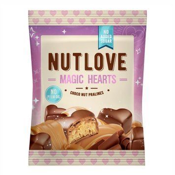 Nut Love Magic Hearts - 100g Choco Nut Pralines 2022-09-0092 фото