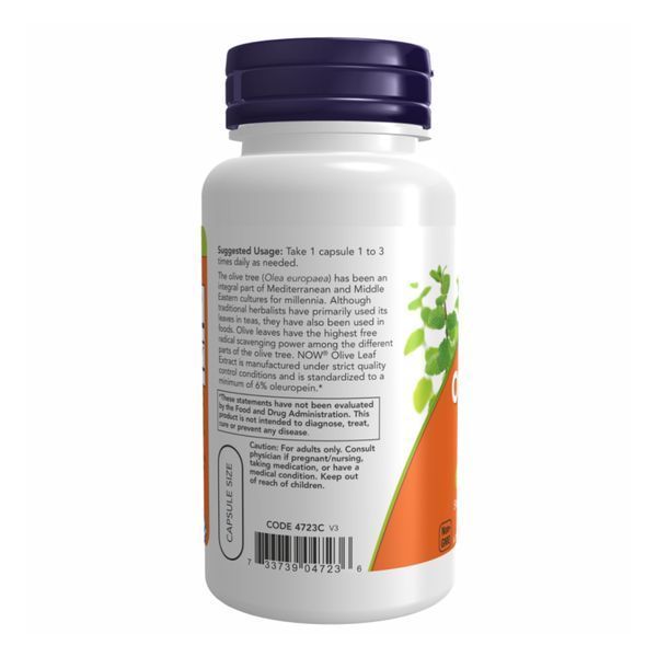 Olive Leaf Extract 500mg - 120 vcaps 2022-10-1440 фото