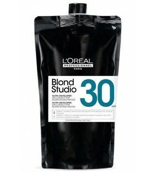 Живильний кремовий проявник для освітленого волосся 9% - B-Studio Nutri Developer 1000 ml 3474636979219 фото