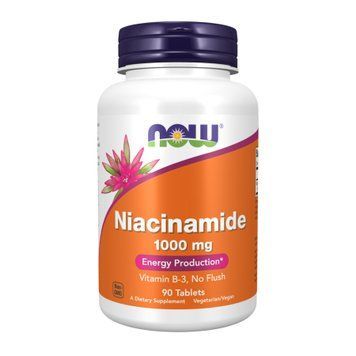 Niacinamide 1000 mg - 90 tabs 2023-10-3276 фото
