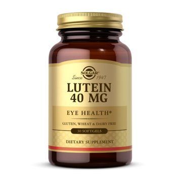 Lutein 40mg - 30 softgels (До 12.25) 2023-10-5701 фото
