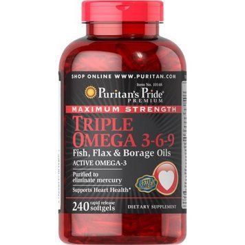 Triple Omega 3-6-9 Maximum Strength - 240Softgels 100-78-8348949-20 фото