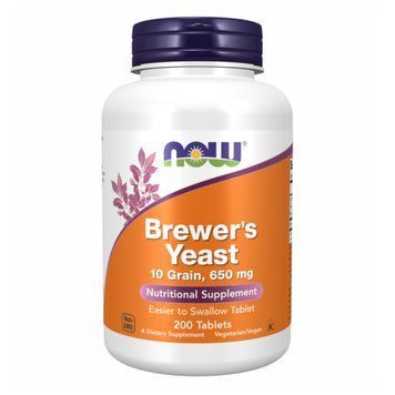 Brewers Yeast 10 grain 650mg - 200 tabs 2022-10-1392 фото