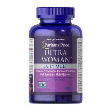 Ultra Woman&trade; Daily Multi Timed Release with Zinc - 90 caps 2023-10-4586 фото