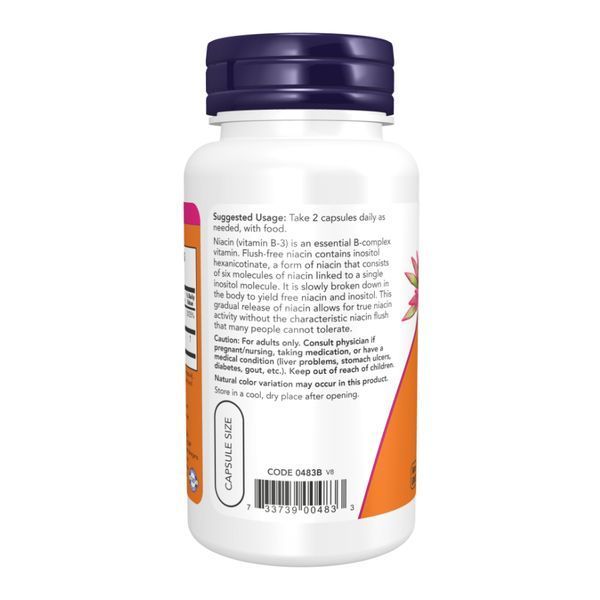 Niacin Flush Free 250mg - 90 vcaps 2022-10-0664 фото