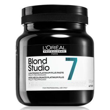 Багатофункціональна паста для освітлення волосся L&rsquo;Or&eacute;al Professionnel Blond Studio 7 Platinium Plus Paste 500 мл 3474636979127 фото