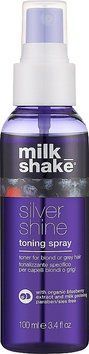 Тонувальний спрей для світлого та сивого волосся Milk Shake Silver Shine Toning Spray 100 мл 2741609946 фото