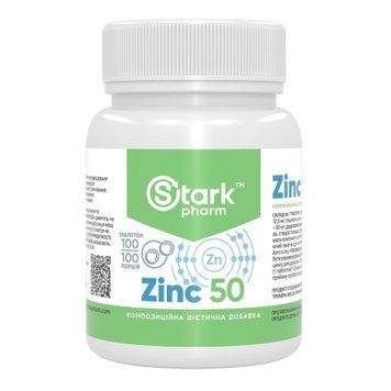 Stark Zinc 50mg - 100tabs 100-14-1437245-20 фото