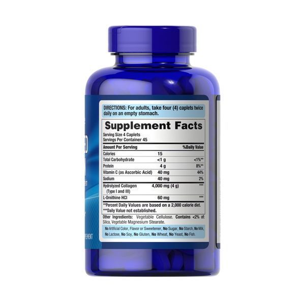 Hydrolyzed Collagen 1000 mg - 180 caps 2023-10-2473 фото