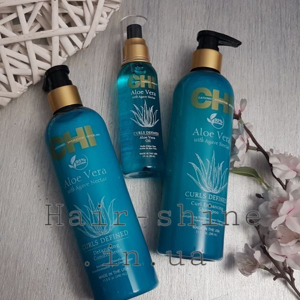 Набір для догляду за влосами з алое / Aloe Vera Curl Care Kit Set 633911816486 фото