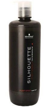 Рідкий лак для спрею супер сильної фіксації Schwarzkopf professional silhouette pumpspray super hold 1000 мл 4045787020144 фото