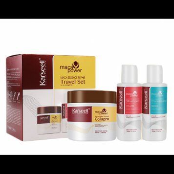 Відновлюючий тревел набір Karseell Maca Power Maca Essence Repair Travel Set (100 мл + 70 мл + 70 мл) 4897110034614 фото