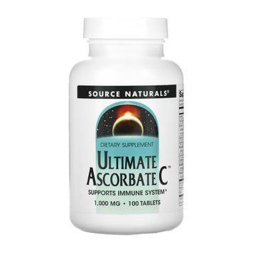 Ultimate Ascorbate C&trade; 1000mg - 100 tabs 2023-10-4326 фото