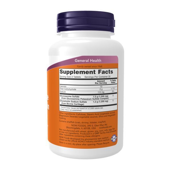 Glucosamine & Chondroitin Extra Strength - 60 tabs 2023-10-3281 фото