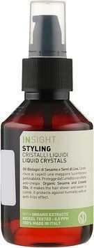 Рідкі кристали для волосся Insight Styling Liquid Crystals з органічною кунжутною і лляною олією, 100 мл 8029352353871 фото