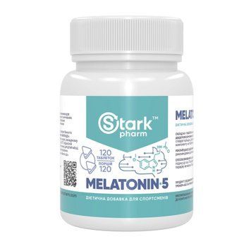 Stark Melatonin 5mg - 120tabs 100-61-9851471-20 фото