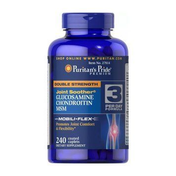 Glucosamine Chondroitin MSM Double Strength - 240 caps 2023-10-4590 фото