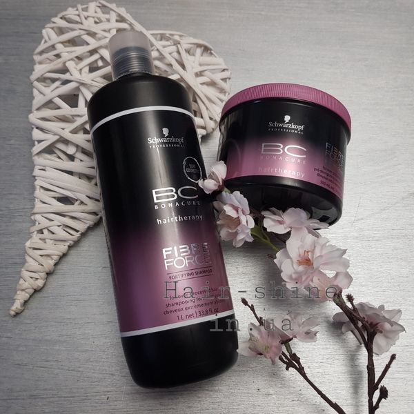 Крем-маска, що зміцнює Schwarzkopf Professional BC Bonacure Fibre Force Bonding Cream 150 мл 4045787347807 фото