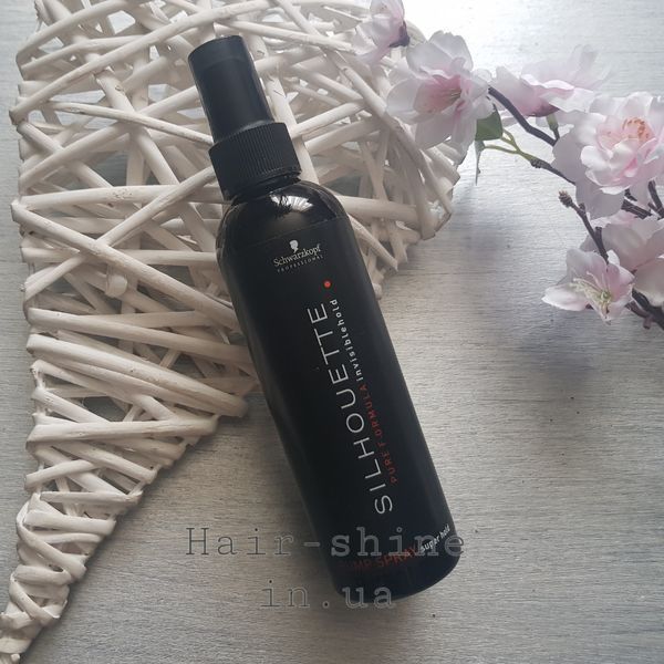 Помповий рідкий лак сильної фіксації Schwarzkopf professional silhouette pumpspray super hold 200 мл 4045787675405 фото