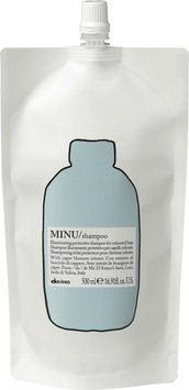 Шампунь для сохранения косметического цвета волос Davines Essential Haircare New Minu Shampoo Refill 500 мл 8004608283584 фото