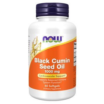 Black Cumin Seed Oil - 1,000mg - 60 sgels 2022-10-0675 фото