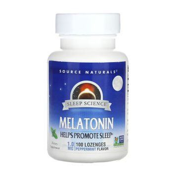 Sleep Science&reg; Melatonin 1mg Peppermint - 100 lozenges 2023-10-4336 фото