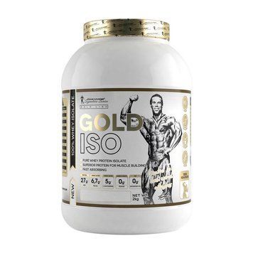 Протеїн ізолят Kevin Levrone Gold ISO &mdash; ізолят сироваткового протеїну для росту та відновлення м&rsquo;язів 5903719218856 фото