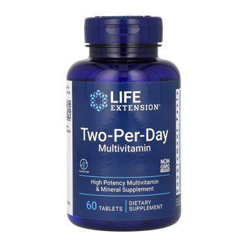 Two-Per-Day Multivitamin - 60 tabs 2022-10-1970 фото