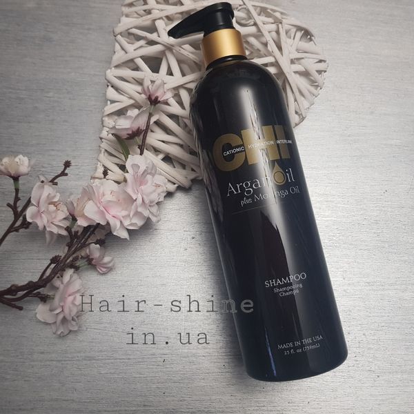 Відновлюючий Шампунь з Аргановою Олією CHI Argan Oil Shampoo 739 мл 633911749241 фото