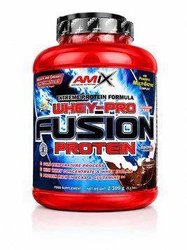 Протеїн AMIX Whey-Pro Fusion Protein, шоколад, 2300 г 8594159532953 фото