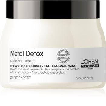 Маска для запобігання металевим накопиченням у волоссі Serie Expert Metal Detox 500 мл 30163478 фото
