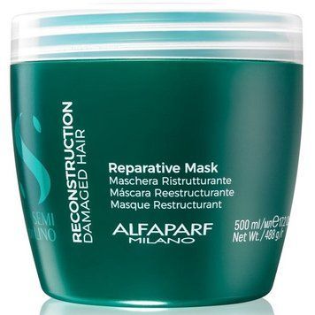 Маска для відновлення волосся Alfaparf Semi Di Lino Reconstruction Reparative Mask 500ml 8022297175324 фото