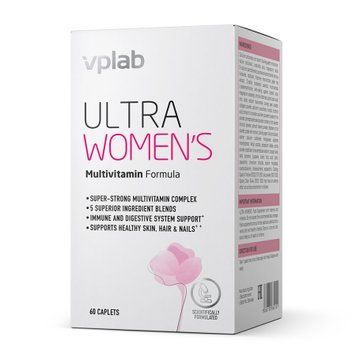 Ultra Women's Multivitamin Formula - 60caps 2022-10-1449 фото