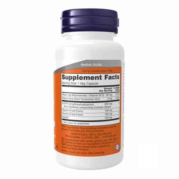 5-HTP 200mg - 60 vcaps 100-14-5684555-20 фото